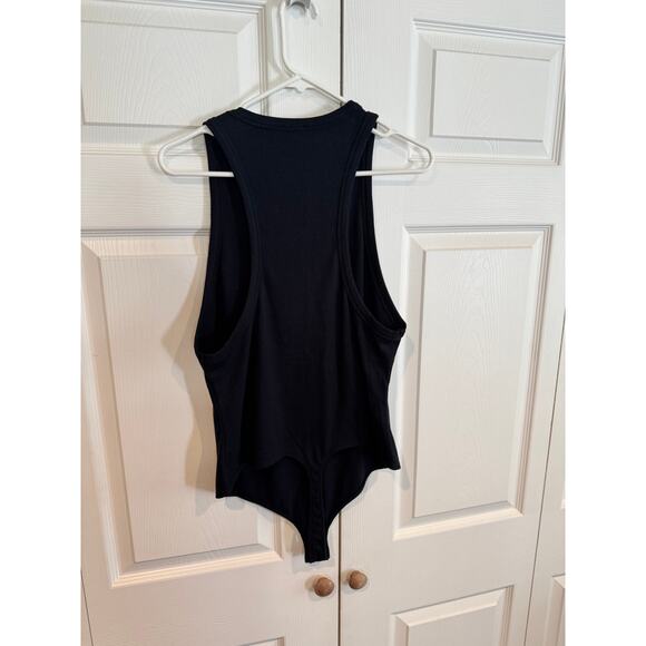 NEW Free People Seamless Tank Bodysuit Black Racerback Sleeveless - Picture 8 of 8
